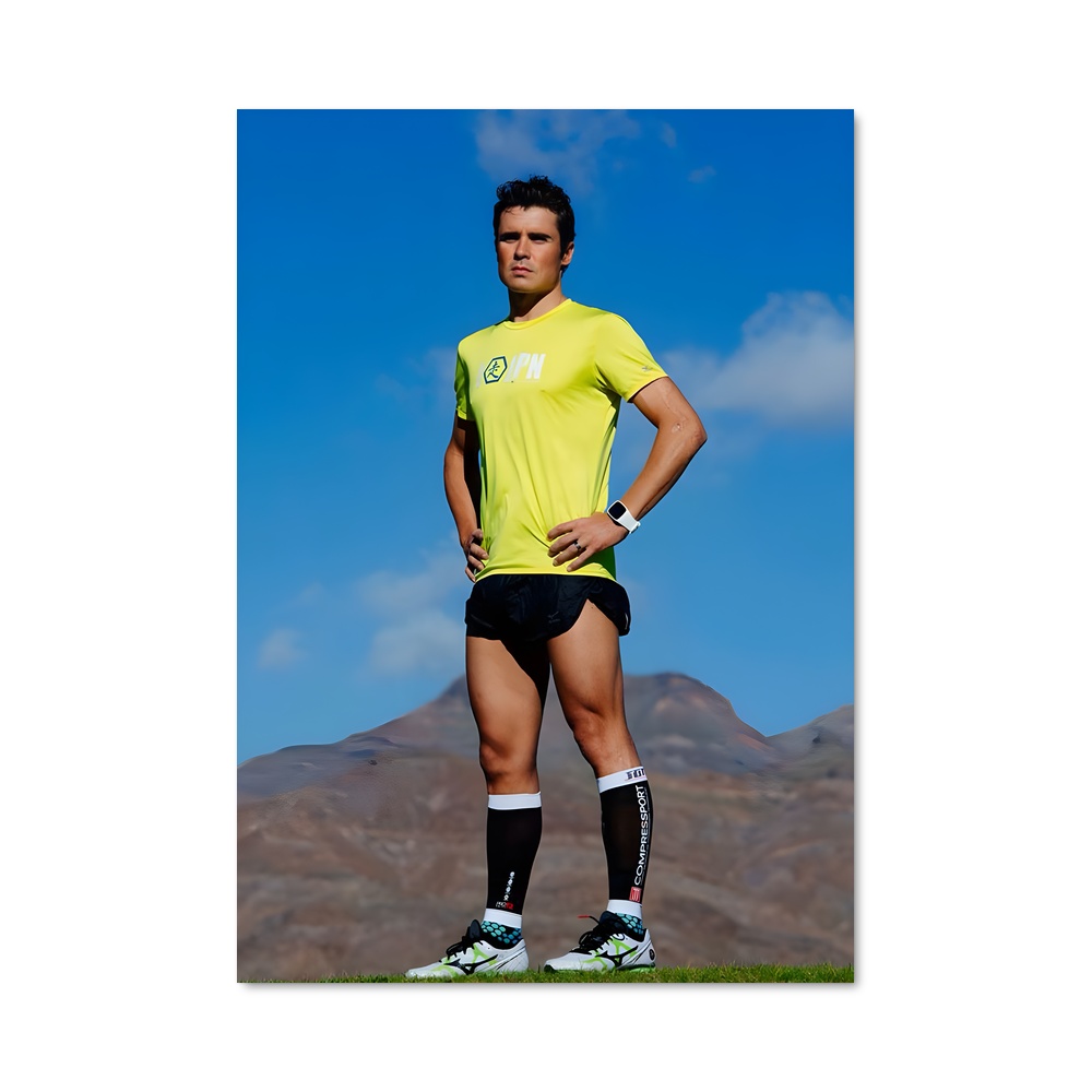 Poster Javier capturée – affiche Athlétisme